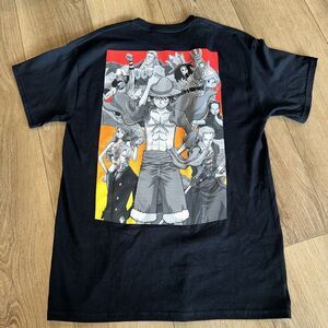 One Piece Film Men's Black‎ Anime Graphic T-Shirt Medium NWOT